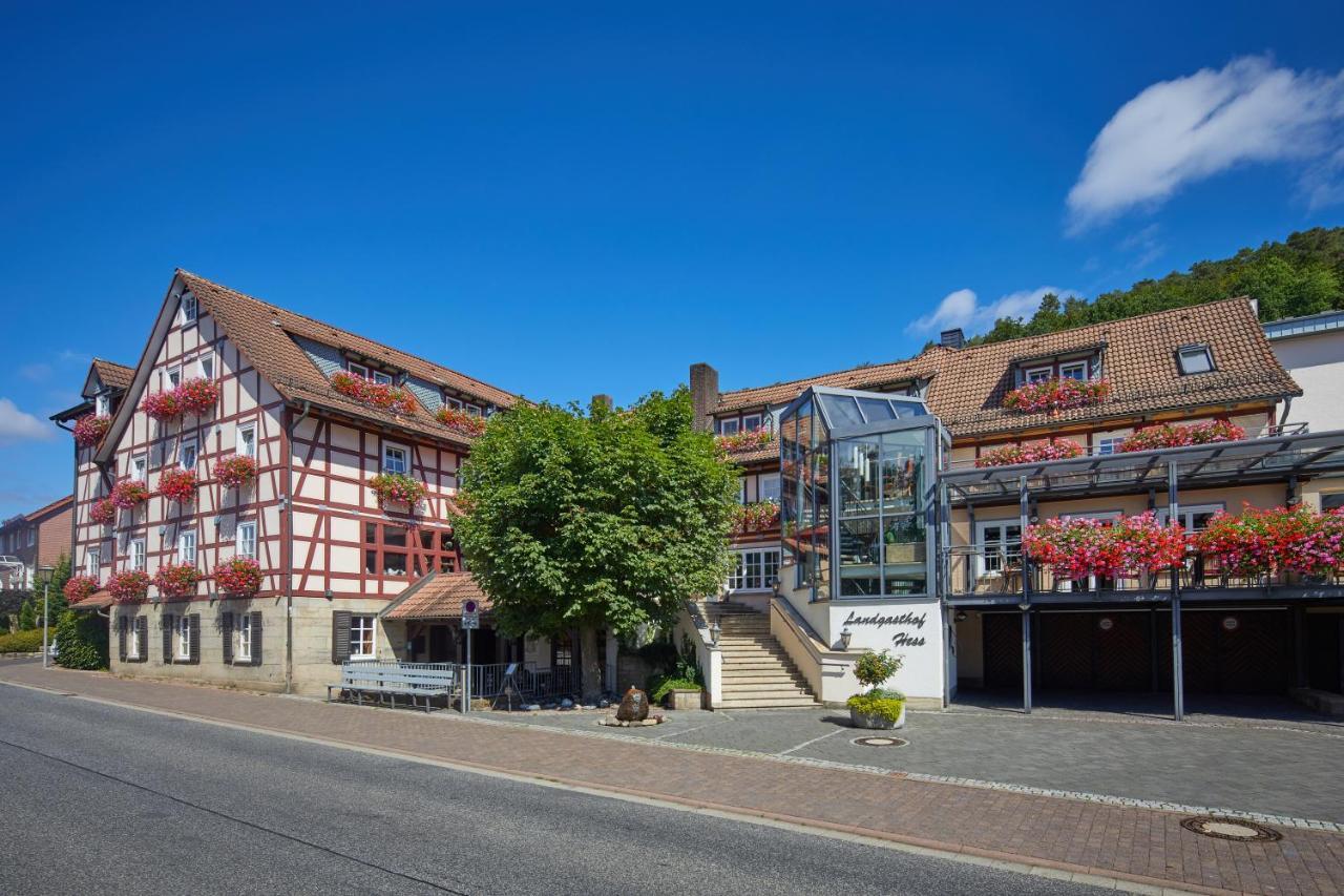 Landgasthof Hotel Hess Neuenstein  Bagian luar foto