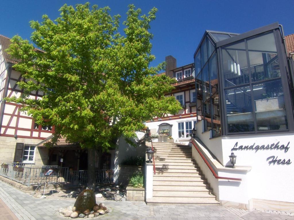 Landgasthof Hotel Hess Neuenstein  Bagian luar foto