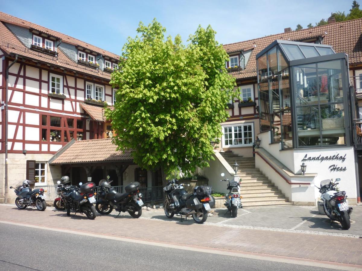 Landgasthof Hotel Hess Neuenstein  Bagian luar foto